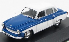 Wartburg 312 1965 blue/white WhiteBox 1:43