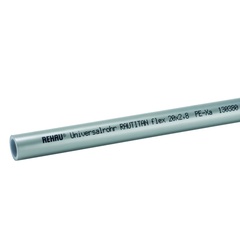 Универсальная труба REHAU RAUTITAN flex 20x2,8, прям.отрезки 6м (цена за 1 п/м)