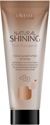 LavelleCollection Тональный крем Natural Shining тон 01 фарфоровый FTS