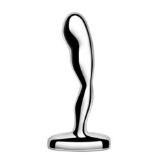 Стальной стимулятор простаты Stainless Steel Prostate Plug - 11,5 см. - 