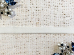 Лента для вешалок, ш. 1 см, белый