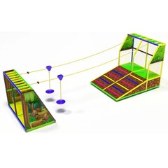 Тарзанка 2х местная Лесное приключение (9-12 м)