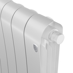Royal Thermo Infinity VR 500 Bianco Traffico, 10 секций - радиатор с нижним правым подключением