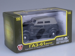 GAZ-61 Phaeton black 1:43 Nash Avtoprom