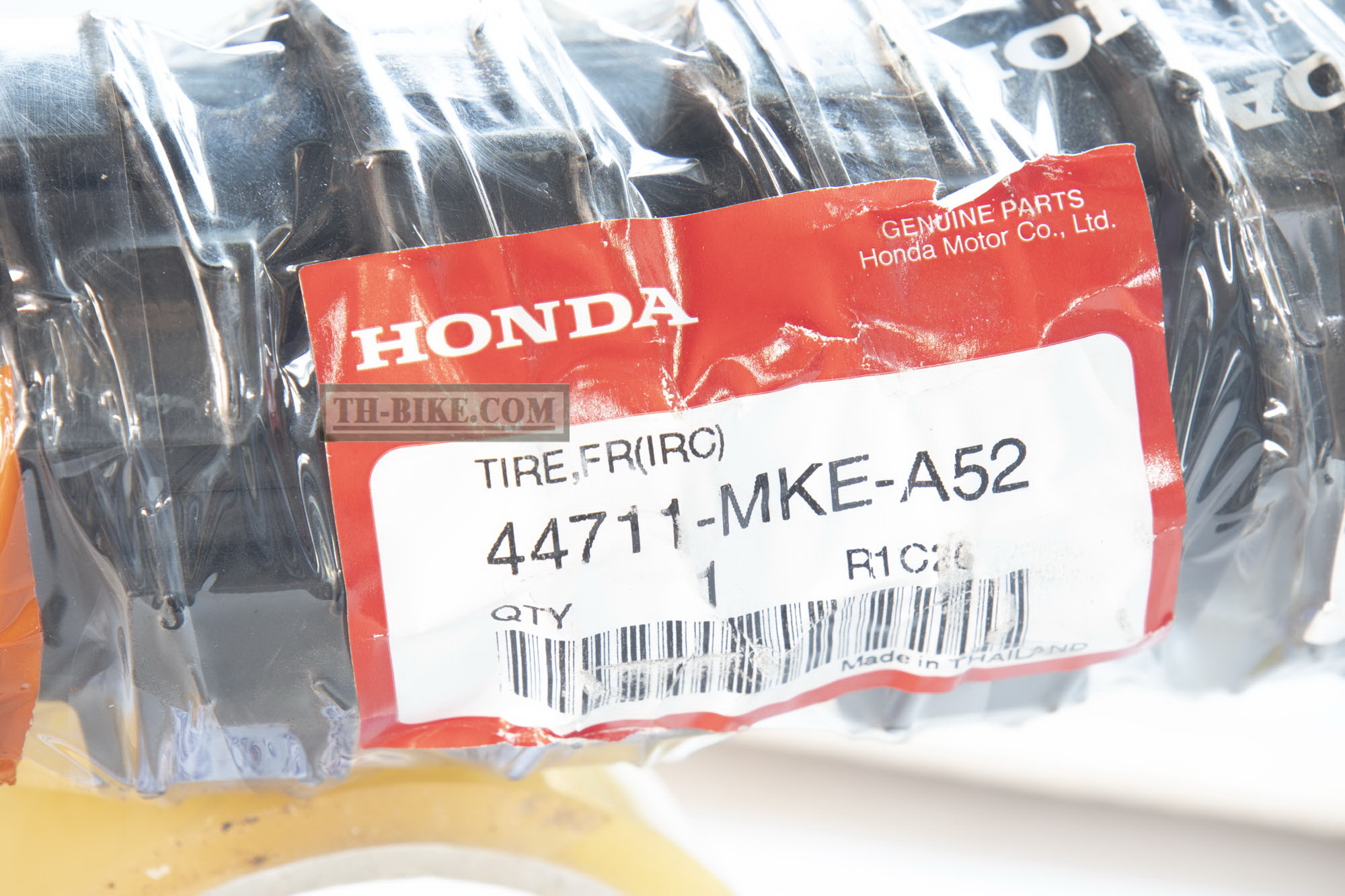 44711-MKE-A52. 44711-KZZ-901 TIRE, FR. (IRC) (3.00-21 51P) Honda 