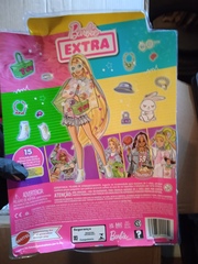 Барби Экстра 12 в Цветочном Стиле Блондика с Сердечками на Локонах