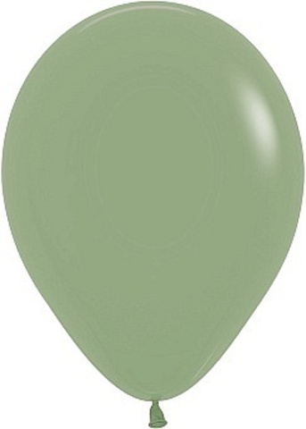 S 9''/23 см, Пастель, Эвкалипт (027), 100 шт.