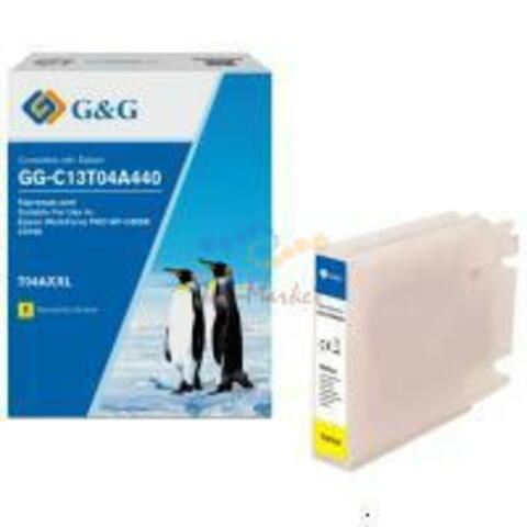 GG-C13T04A440 G&G струйный желтый картридж для Epson  WorkForce WF-C8190/WF-C8690 (8000стр)