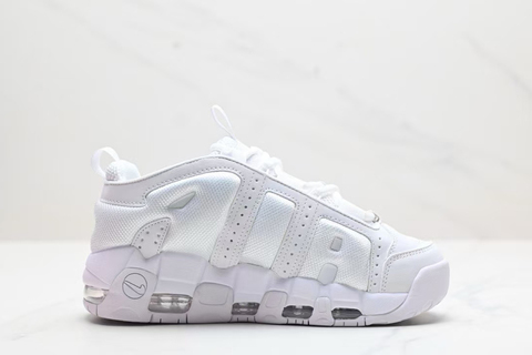 Nike Air More Uptempo Low 'Triple White' 