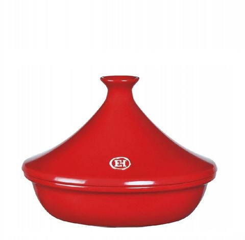 Тажин Emile Henry II поколение красный 27 см 2 л