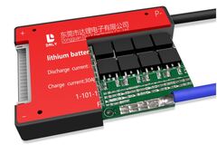 Плата контроля BMS LiFePO4 20S 60V 20A