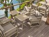 Стол пластиковый складной Siesta Contract Sky Folding Table 60, бежевый