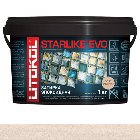 Затирка STARLIKE EVO S.205 1 кг