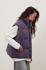 Жилет 02 с молнией, GRAPE