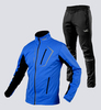 Утеплённый лыжный костюм 905 Victory Code Dynamic A2 Blue без лямок мужской