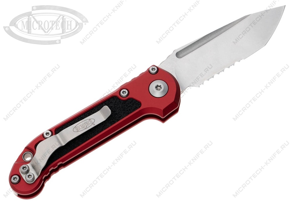 Нож Microtech LUDT 1136-11RD Red Gen III Serrated - фотография 