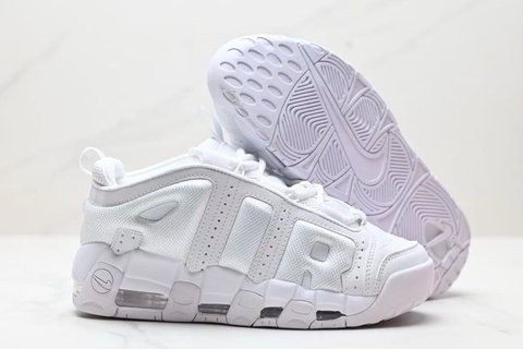 Nike more uptempo triple white sales
