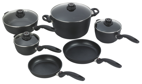 Набор Swiss Diamond SD SET6010 из 10 предметов: SD6420, SD6424, SD6716c, SD6718c, SD6724c, SD6128c