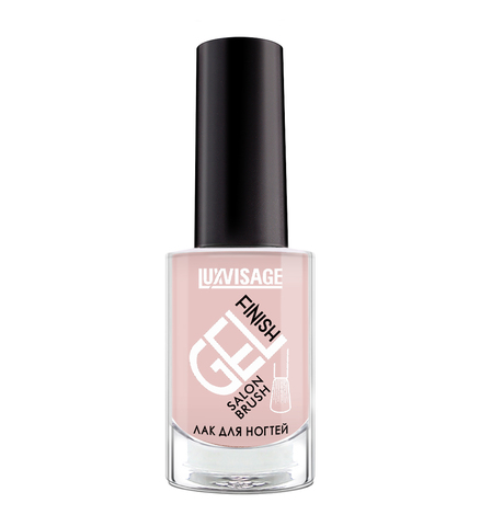 LuxVisage Лак для ногтей GEL finish тон 32 бежево-розовый  9мл
