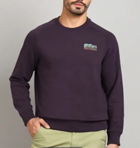 Кофта RAGLAN SWEATSHIRT PURPLE L