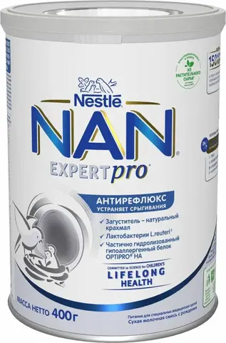 Молочная смесь Нан Антирефлюкс 400г