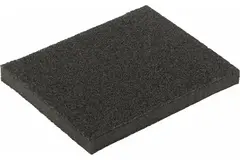 38381м Губка шлифовальная алюминий-оксидная, 125х100х10 мм, Р40
