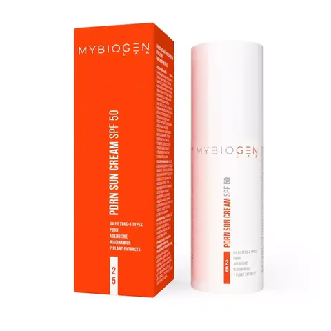 MYBIOGEN By Biogenesis Lab Антивозрастной солнцезащитный крем, 50 мл | PDRN Sun Cream SPF 50