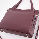 Сумка Саломея 281 гладкий бордо