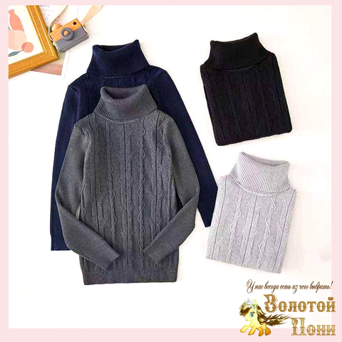 Водолазка хлопок м (8-13) 251105-TY-F09