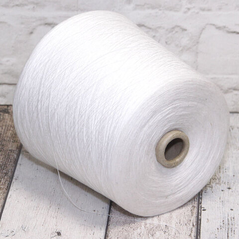 Вискоза-стрейч ALPES FASHION 2/50 белый отбеленный