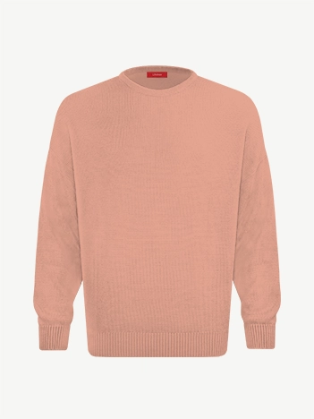 Джемпер оверсайз из экохлопка