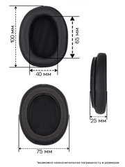 Амбушюры для Denon AH-D1100, NC800