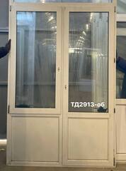 Дверь Пластиковая Б/У 230(в) х 154(ш) (Балконный Блок)