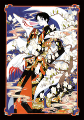 CLAMP COLOR SHIRO, официальные иллюстрации с выставки CLAMP (ПРЕДЗАКАЗ!)