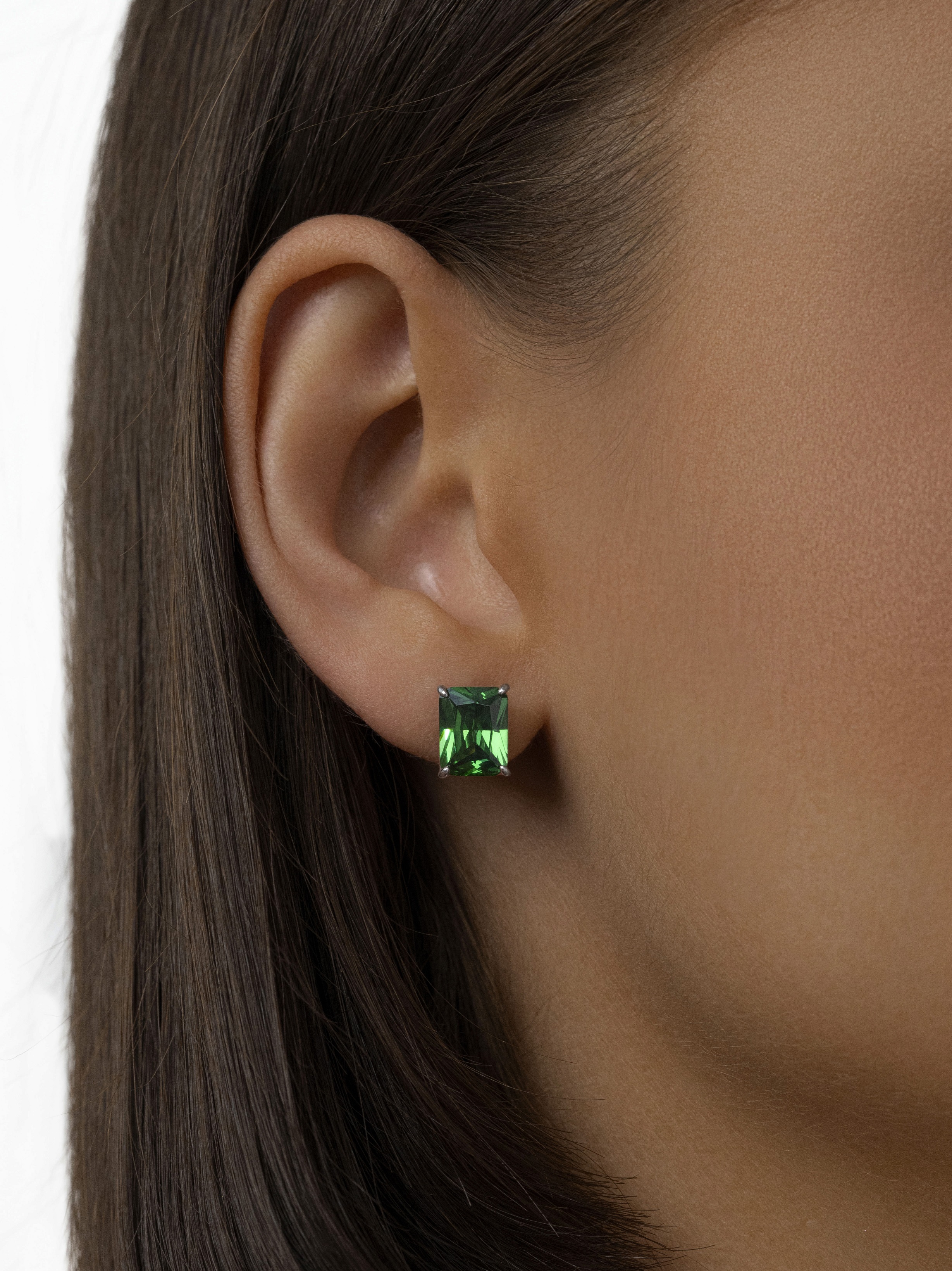 Серьги Изумрудный оазис