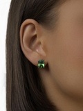 Серьги Изумрудный оазис