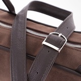 Сумка Саломея 210 эко-замша шоколад