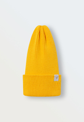 6000-35 шапочка-колпачок вязаная Simple (желтый)