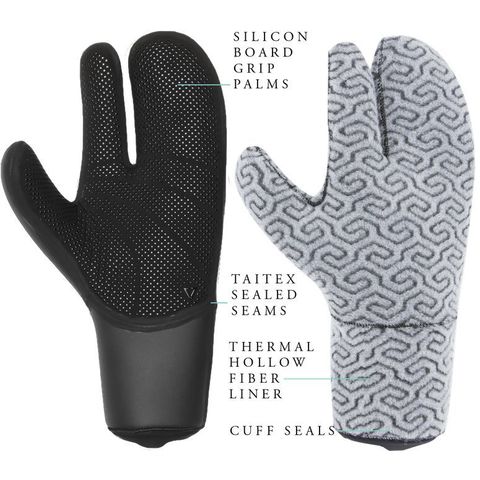 VISSLA 7 Seas 5mm Claw Glove