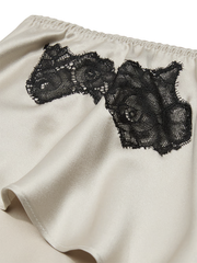 VERY SEXY САТИНОВЫЙ КОМПЛЕКТ МАЙКА С ШОРТАМИ