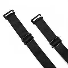 Бретели для бюстгальтера на блистере, ш. 1 см, чёрный