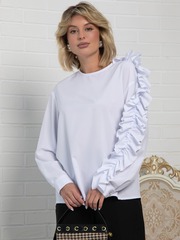 Блуза Джем (белый) Б16173-16М LT Collection