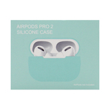 Силиконовый чехол со шнурком для Airpods Pro 2  Silicone Case (Бирюзовый)