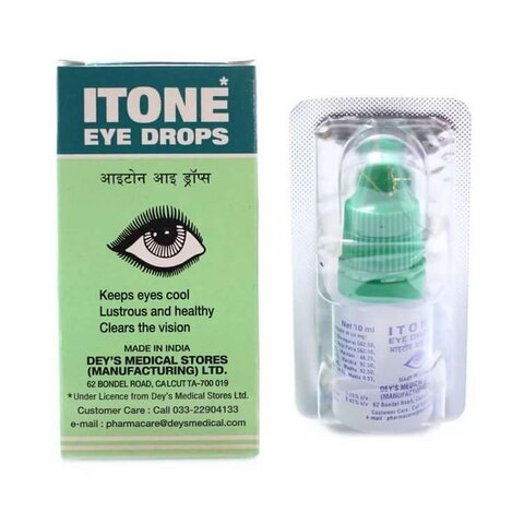 ITONE eye drops Dey's Medical Stores  Айтон  глазные капли 10 мл.