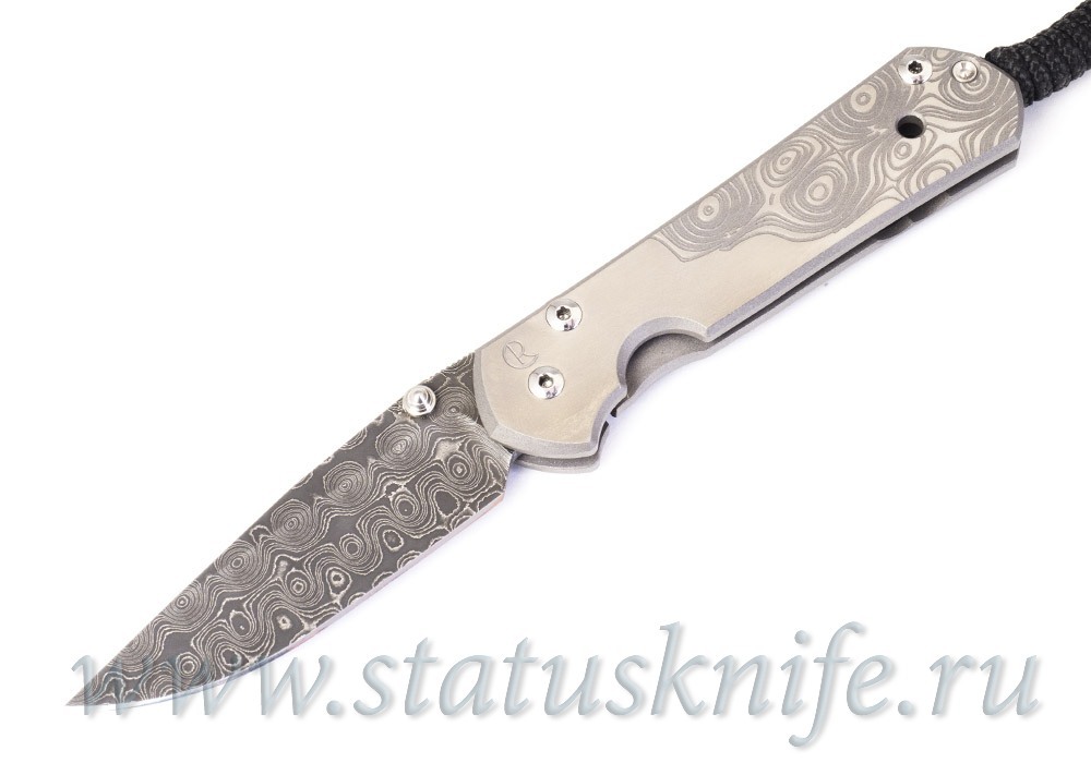 Нож Chris Reeve Small Sebenza 21 Raindrop Damascus