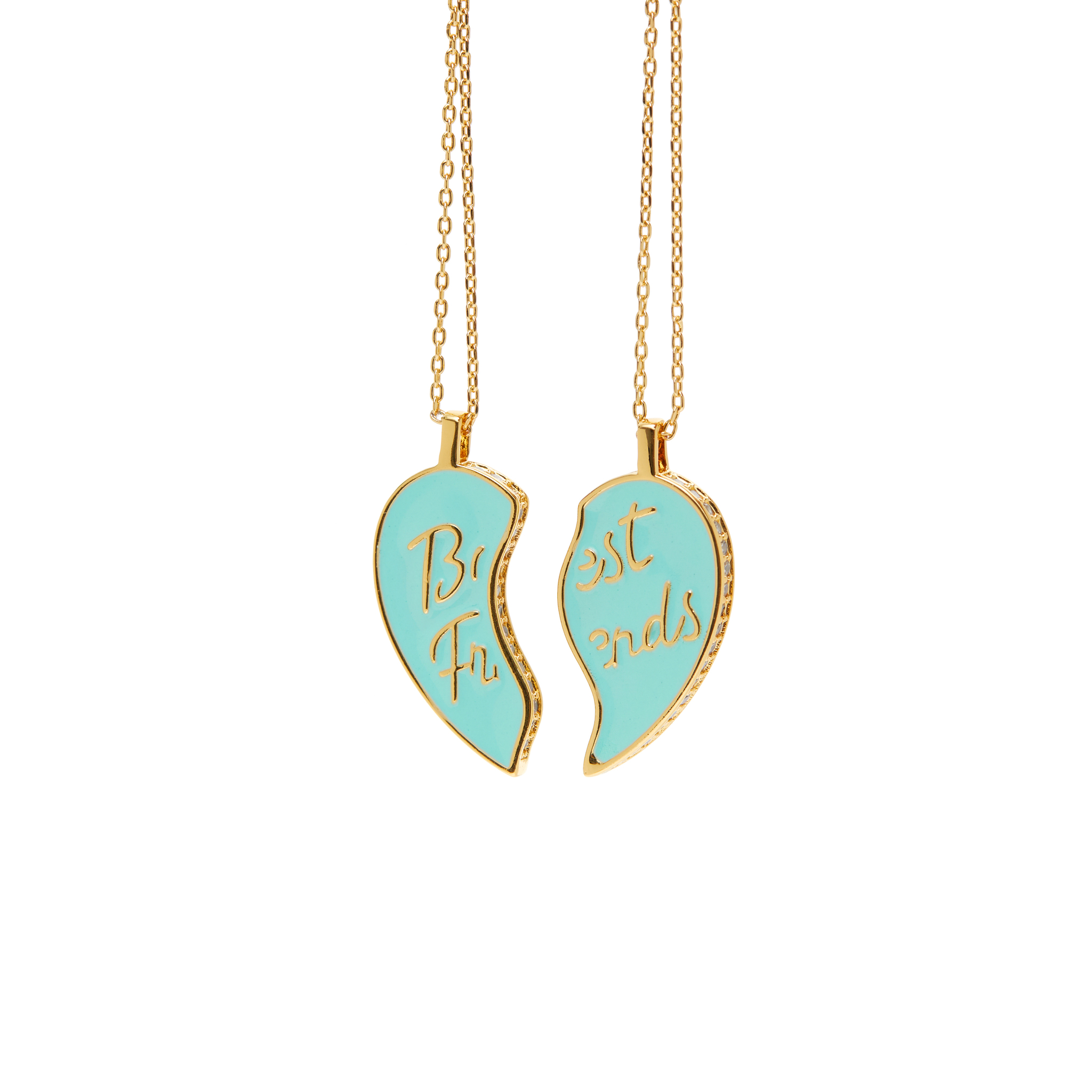 VIVA LA VIKA Колье BFF Necklaces – Mint колье viva la vika gold heart necklaces crystal 1 шт