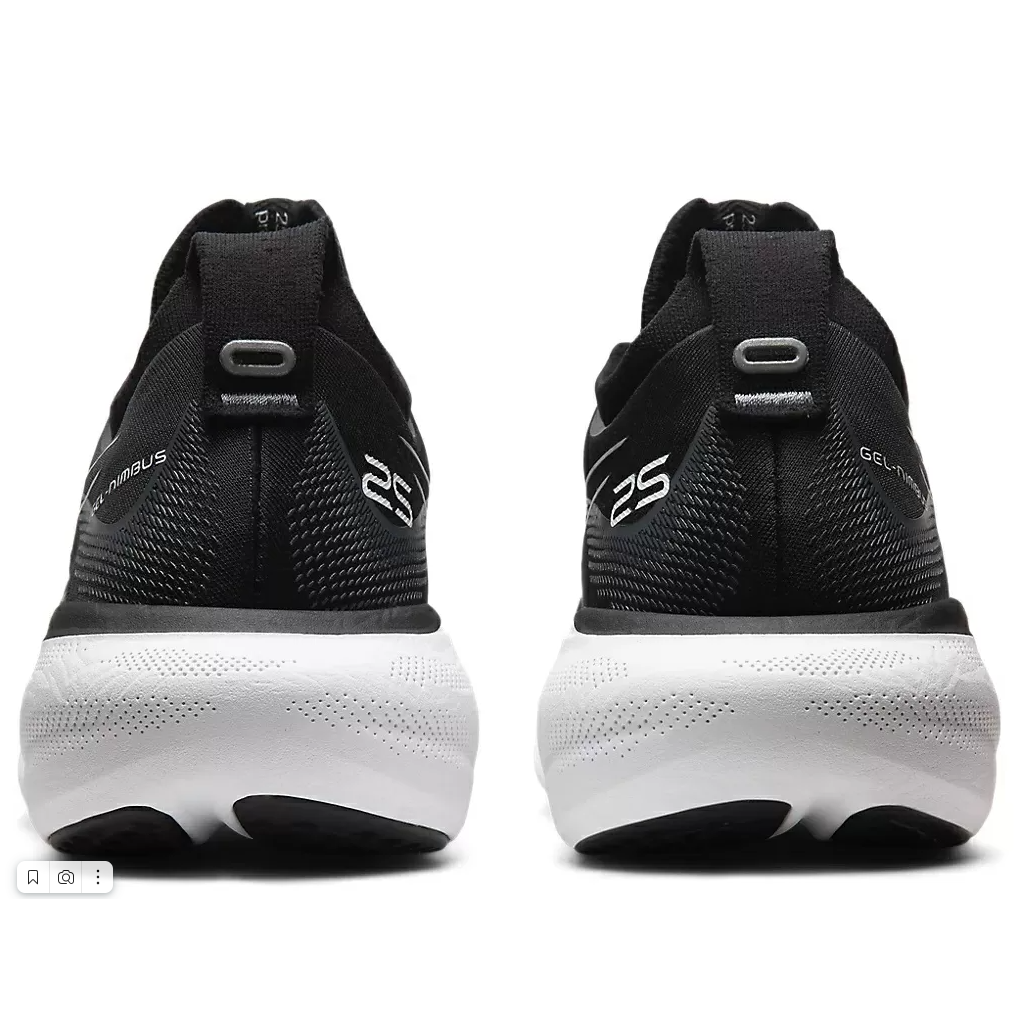 Asics GEL NIMBUS 25 Black Pure silver 1011B547 001 SkiRunner.ru