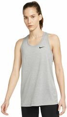 Топ теннисный Nike Dri-Fit Racerback Tank - tumbled grey/silver/black