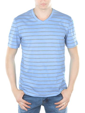 52520-23 футболка мужская, голубая