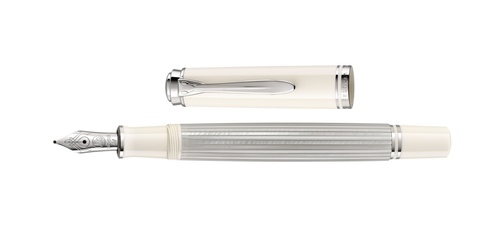 Ручка перьевая Pelikan Souverän® M405 Silver-White (818902)